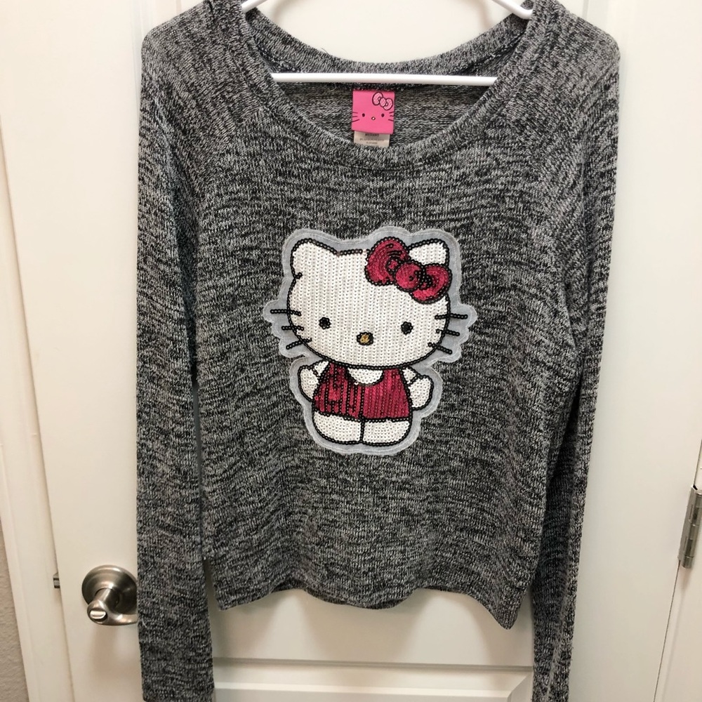 HELLO KITTY SEQUIN SWEATER